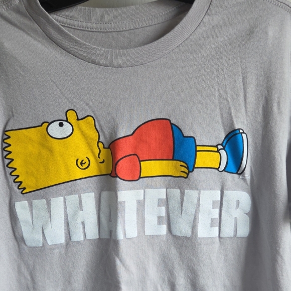Simpsons Other - Kids Gray Cartoon Graphic Tee
